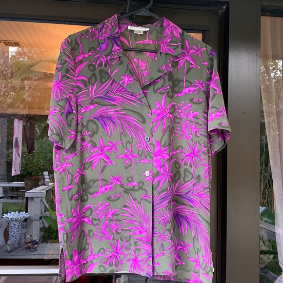 Doncaster 100%Silk shirt - Picture 1 of 3